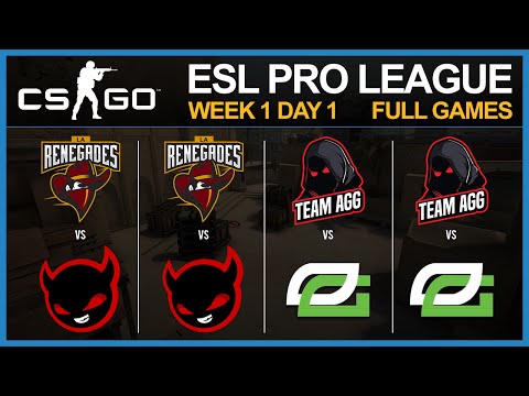 RNG vs NME & AGG vs OpTiC - ESL Pro League NA W1D1