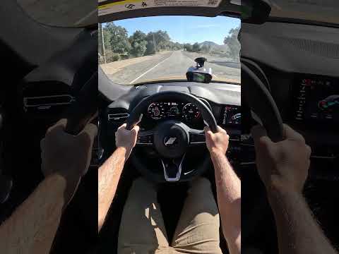 The Dodge Hornet RT Gets to 60 in 6 Seconds (POV Drive #shorts)