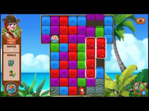 Lost Island Blast Adventure Level 347 - NO BOOSTERS 🏝️ | SKILLGAMING ✔️