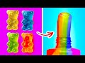 VIRAL FOOD HACKS Frozen Honey JELLY Yummy Ideas And Hacks By 123 GO SERIES