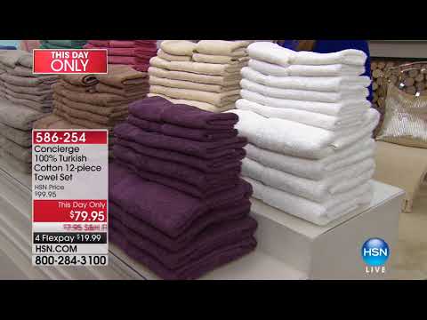 HSN | Concierge Collection Bedding 02.10.2018 - 09 PM