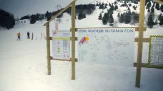 preview picture of video 'Je Skiffe la Zone Nordique du Grand Coin'