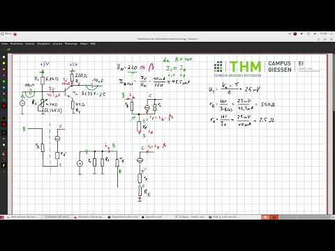 ELK-P 2.2 Wechselstrombetrachtung am Transistorverstärker (EGS mit GK)