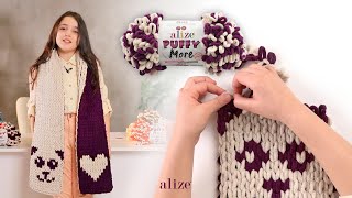 Çocuklar Kodlama Mantığıyla Atkı Örüyor - Alize Puffy More ile Şiş ve 