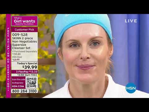 HSN | Skinn Cosmetics - All On Free Shipping 06.11.2023 - 04 PM