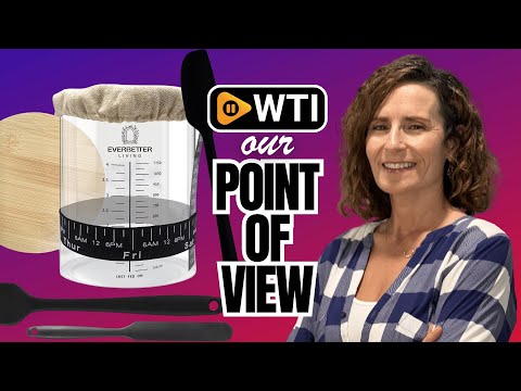 Sourdough Starter Jar Kit – 50 oz Fermentation Jar with Thermometer - WTI product video review