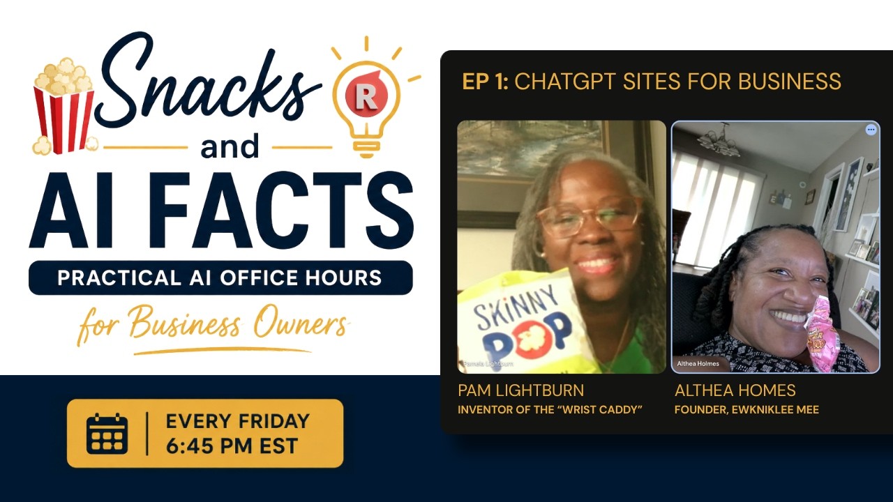 
AI for Small Business: How We Built a Website in Chat GPT in Under 5 Minutes