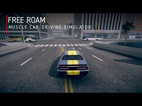 Muscle Car Driving Simulator Free Roam Gameplay