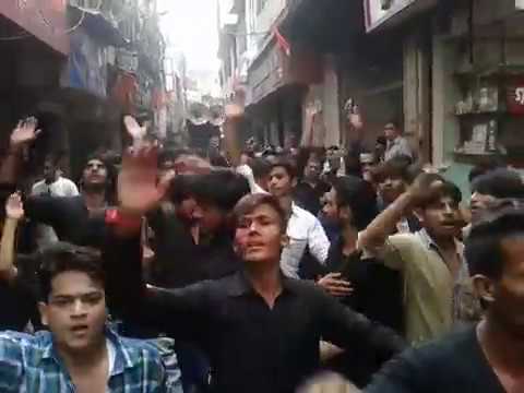 Saharanpur 6th Muharram 1439 Hijri 2017  Juloos-e-Aza  Maatmi Azadaar | Parts 01 Of 01 - HusSaini-TV