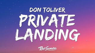 Download lagu Don Toliver - Private Landing (Lyrics) ft. Justin Bieber & Future  | 1 Hour Popular Music Hits Lyr mp3
