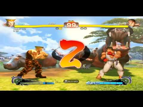 SSFIV - Replay Theatre - Session 2 - Guile(me) vs Ryu (XBL) - [V4 - 04282010]