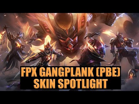 FPX Gangplank Skin Spotlight (PBE) | League of Legends [4K]