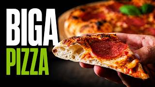 Pizzateig mit Biga – so wird Pizza zuhause richtig gut