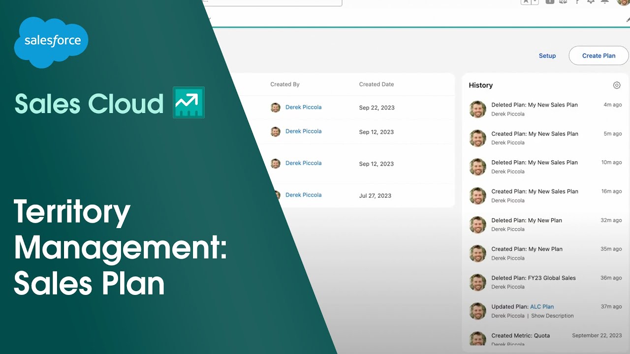 How to Create a Sales Plan from Territory Management in Sales Cloud | Salesforce