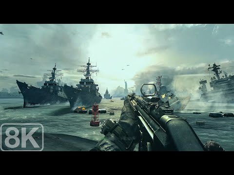 Navy SEALs Sabotage Operation｜New York Harbor Under Siege｜Call of Duty Modern Warfare 3｜8K