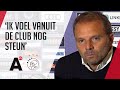 Steijn over mogelijk ontslag bij Ajax na verlies Utrecht