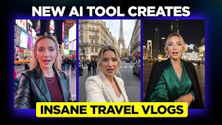 This NEW AI Tool Creates INSANE AI Influencer Travel Vlogs