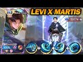 LEVI X MARTIS SKIN!! Levimlbb Review Skin Levi MLBB X ATTACK ON TITAN | Levi Martis Gameplay | MLBB