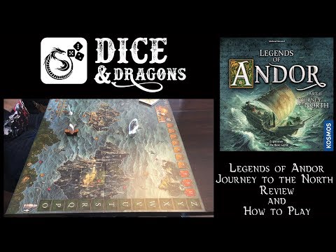 Dice and Dragons - Legends of Andor Journey to the North Review and How to Play (Road to the Last Hope part 4)