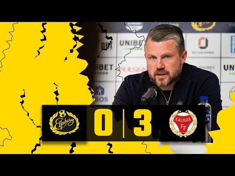 Presskonferens efter IF Elfsborg - Kalmar FF