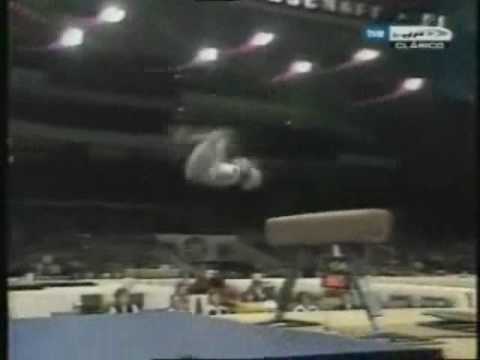 Maria Filatova 1977 Europeans EF Vault