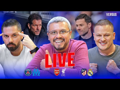 Versus LIVE | Atletico - Real Madrid & Arsenal - Liverpool | Ep. 185