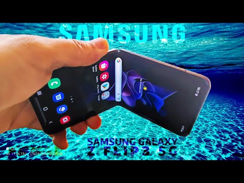Galaxy Z flip 3 Durability Test - Underwater IPX8 Waterproof Test!