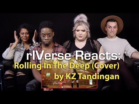 rIVerse Reacts: Rolling In The Deep - Live Performance Cover by KZ Tandingan on "Singer"