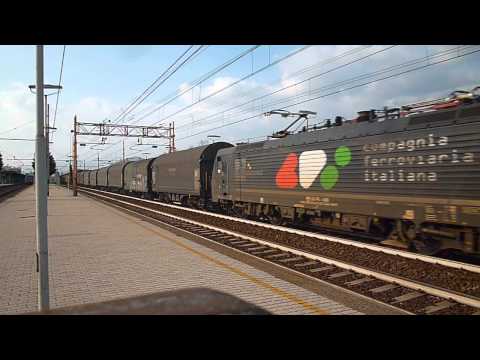 Le bitonali della E189.406 sul MRS Piadena - Terni @ Prato C.le