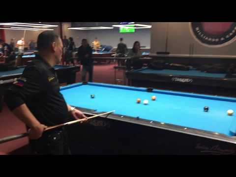 Francisco "Django" Bustamante vs Lou Lopez at New City Billiards, Queens NY