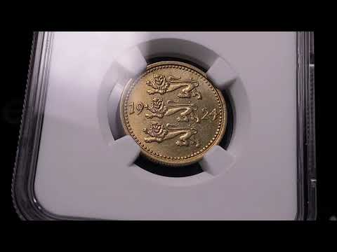 ESTONIA 5 MARKA 1924 - Coins.ee Auction 47, lot 454