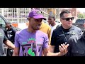 YORDENIS UGAS FANS HECKLE & TRASH TALK TO ERROL SPENCE AFTER WEIGH IN ALONGSIDE  JERMALL CHARLO