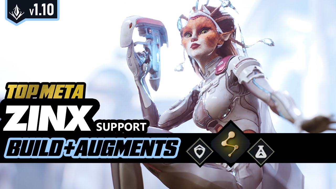 Predecessor Zinx Full Support Healer Build + Augments 1.10 #predecessor #predecessorbuild