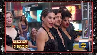 Bianca Marroquín es Velma Kelly -All That Jazz- en Times Square video