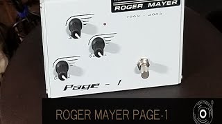 Video thumbnail for CHECKING OUT THE ROGER MAYER PAGE-1 FUZZ! by Mitchakes Music