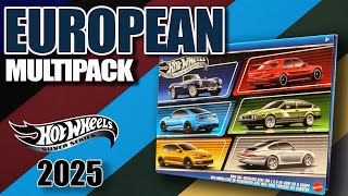 Hot Wheels 2025 European Multi-Pack Unboxing Review