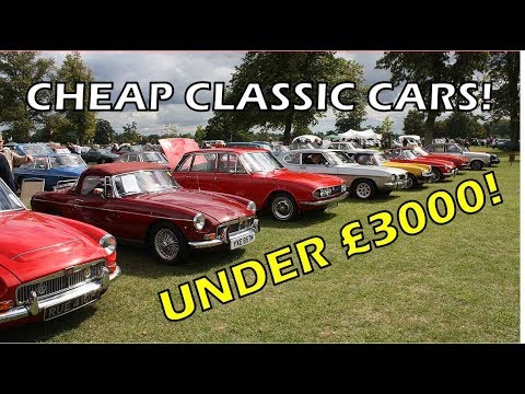 Cheap Classic Cars! Classic Car Buying Guide [Second Hand Superheroes Ep3]