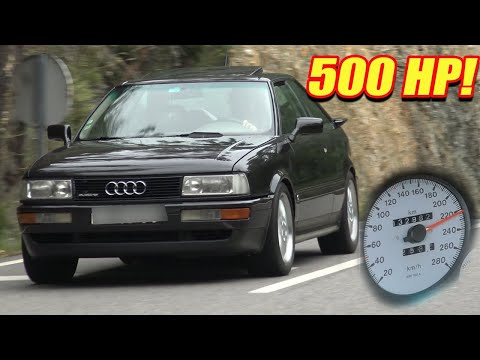 AUDI COUPE QUATTRO TURBO WITH 500HP ! INSANE!