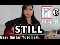 STILL by Hillsong Worship | Guitar Tutorial | Riza Flores