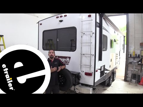 Installation: Surco Exterior RV Ladder on a 2020 Dutchmen Coleman Lantern LT Travel Trailer