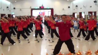 生命動能太極隊演出九九太極拳42式 邀請馬志潔老師領銜主演