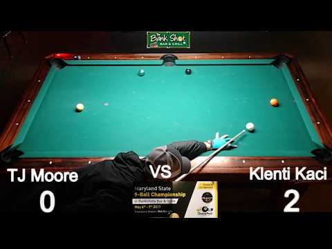 TJ Moore vs. Klenti Kaci - Maryland 9-ball Championship