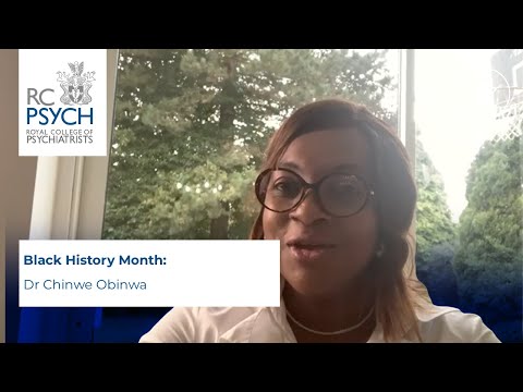 Black History Month 2022 - Dr Chinwe Obinwa