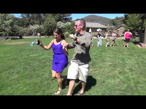 Matt and Allison Napa Wedding Rehearsal Clip #1