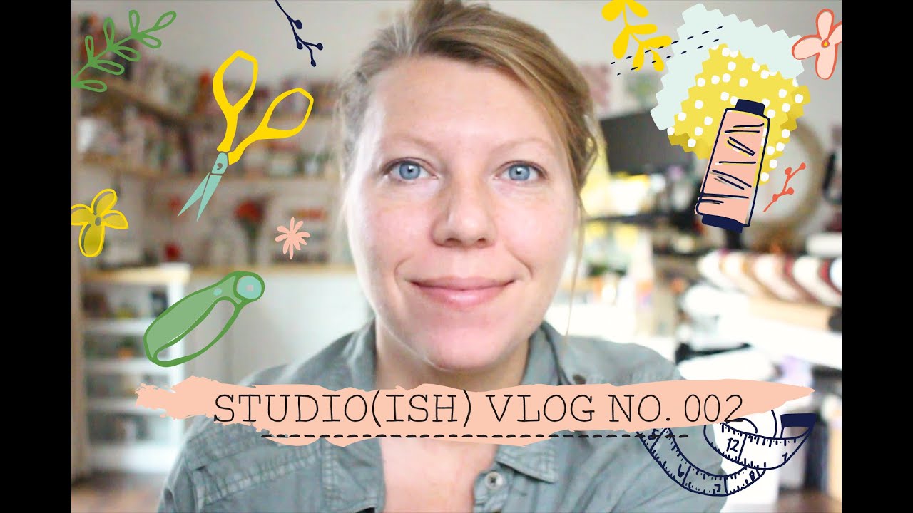 STUDIO(ish) VLOG 002 | Ruler Work and Projects | Sometimes Crafter