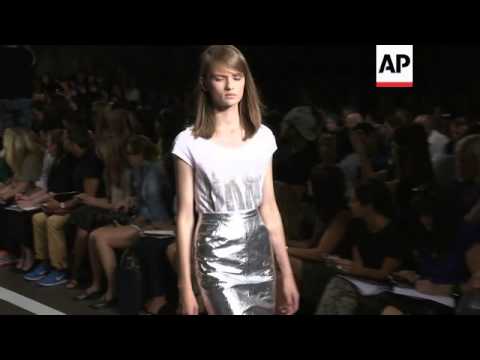 DKNY presents spring collection at NY Fashion Week