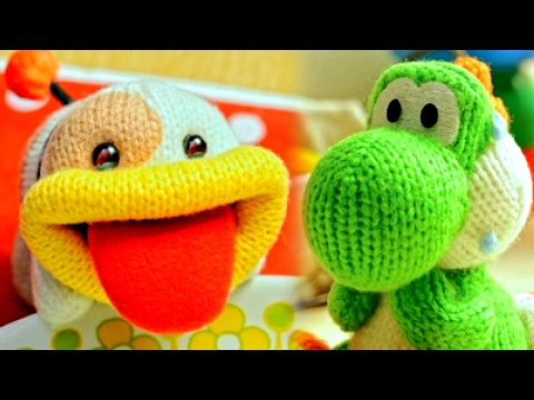 Poochy and Yoshi's Woolly World ALL MOVIES (3DS)