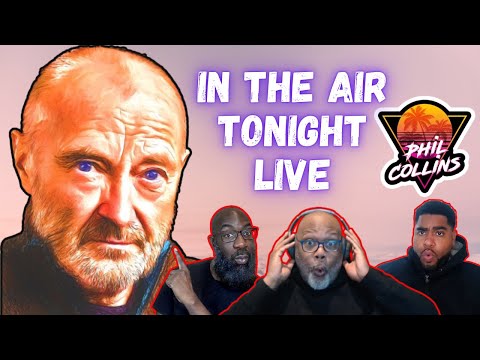 Phil Collins - 'In the Air Tonight (Live) Reaction! Two Words....The Drums!!!