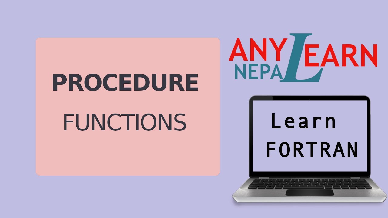 Learn Fortran functions | Fortran Tutorial 20