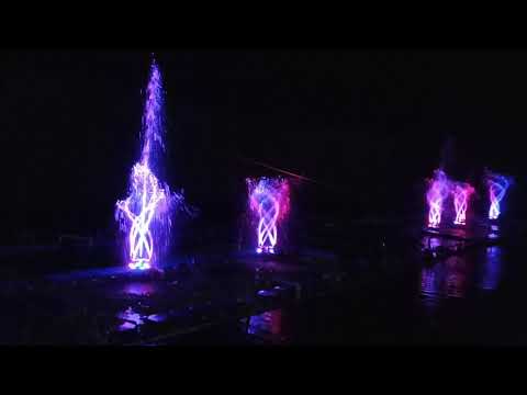 Laser show in kakinada beach